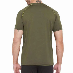 Camisetas personalizadas de secado rápido, cómodas, de punto, informales, de poliéster, para hombre, en venta. - Product Image 4