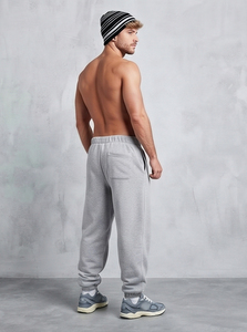 Gym Workout Baggy Sweatpants Men's Elastic Waist Loose Fit Yoga <b>Trainer</b> Trouser Casual Street Wear Joggers With Side Pockets - Product Image 5