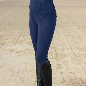 Pantalons d'équitation pour enfants et femmes OEM, tissu extensible doux, coupe personnalisée, haute qualité, pantalons d'équitation de dressage pour enfants, sur mesure - Product Image 1