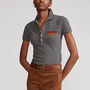 Camiseta de Mujer 100% Algodón, Tejida, con Logotipo Personalizado, Impresión Digital, de Alta Calidad, Fabricante y Proveedor OEM ODM con Insignia - Product Image 3