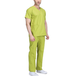 <b>Plus</b> <b>Size</b> Medical <b>Scrub</b> Suit Cheap Price Cotton Made Hot Sale Medical <b>Scrub</b> Suit For Online Sale - Product Image 2