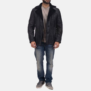 Veste en cuir pour homme, veste de motard de haute qualité, parka pour homme, veste en cuir pour moto, vêtements pour homme, veste tendance - Product Image 2