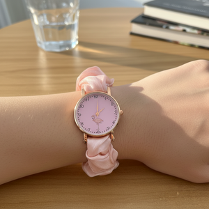 Elegant Women's Quartz <b>Watch</b> Fashionable pink Hairband Ladies <b>Watches</b> Girlfriend Gift 261024 - Product Image 3