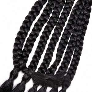 Premium Dyed Raw Lotus Hair Fiber Natural Black Eco-Friendly <b>Braided</b> Fiber for Hairpieces <b>Braiding</b> <b>Accessories</b> Handicraft Use - Product Image 1