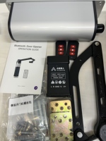 Kit d'accessoires complet pour ouvre-porte latéral étanche IPX4 avec support d'installation