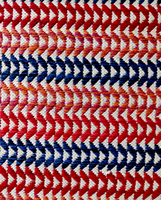 Ensemble de tapis jacquard réversible en coton indien fait main et fabriqué à la machine, paillassons et tapis de couloir en PVC antidérapants 1600 GSM, adaptés aux animaux de compagnie, motif abstrait
