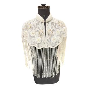 Cape à paillettes perlées 2026 en tissu 100% coton – Meilleur prix d'Inde - Product Image 1