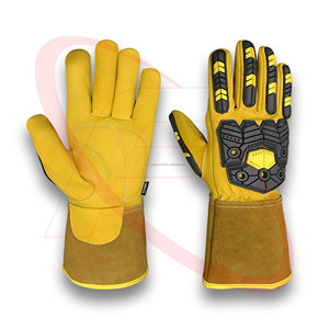 Guantes de conductor sin forro de alta calidad para uso diario Protección contra impactos para invierno Venta al por mayor Guantes de cuero de soldadura Pakistán 2024 - Product Image 1