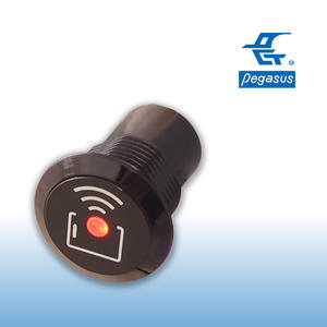 Sistema de Control de Acceso Oculto Fácil de Instalar DC7V-28V Pegasus/Pongee, Mini Lector de Tarjetas RFID HF IC, Material de PC, Proximidad Inteligente TTL - Product Image 2