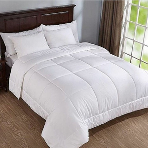 Juego de Ropa de Cama de Hotel de Lujo, 100% Algodón Premium, Blanco, Moderno, Tejido, Funda de Edredón, Sábana Ajustable y Fundas de Almohada, Venta al Por Mayor - Product Image 2