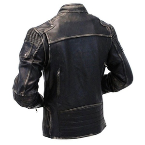 Chaqueta de Invierno para Hombre en Oferta, 100% Piel de Oveja Original, Parte Delantera Impermeable, Tejido de Lona Transpirable, Corte Ajustado, Casual, OEM, MOQ Bajo - Product Image 5