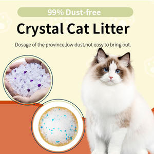 Hochwertiger 5L Großhandel Kieselgel Katzenstreu Hoch absorbieren der Silikon kristall Katzenstreu - Product Image 2