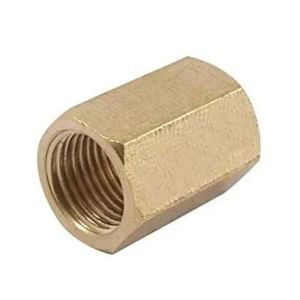 Durable brass coupling nuts threaded long nuts connector <b>fasteners</b> corrosion resistant industrial hardware fittings - Product Image 1
