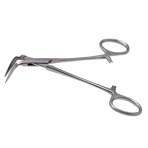 Pince chirurgicale Ametrine AS-786 en acier inoxydable, 150 mm, à mâchoires dentées, manche ovale, autoclavable, pour instruments orthopédiques - Product Image 1