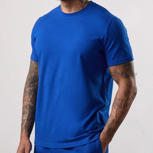 Camisetas Personalizadas Unisex 100% Algodón Tejido de Color Sólido, Impresión al por Mayor, Transpirables, Lisas, Suministro Directo de Fábrica - Product Image 1