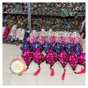 Direct Factory Price Handmade Bamboo Lantern Traditional Fabric Cloth Decorative Hanging for New Year Graduation Fast Delivery - Product Image 1