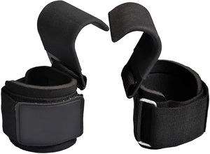 <b>Top</b> Selling Customized Logo and Design Fitness Anti Slip Weight Lifting Fitness Bodybuilding Weight Lifting Hooks for Sale - Product Image 2