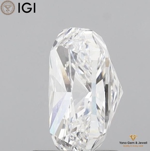 Magnifique diamant solitaire taille coussin avec certificat IGI, 1,50 carat, diamant de laboratoire CVD, couleur D, clarté VVS1, pour pendentif de luxe - Product Image 5
