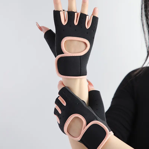 Gants de sport unisexes demi-doigts en nylon Geo Brothers Company, vente chaude, pour musculation et haltérophilie - Respirants et légers - Product Image 4
