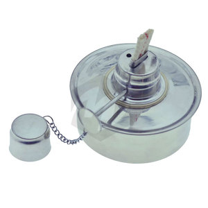 Lámpara de Alcohol a Prueba de Explosiones con Mecha Tejida de Acero Inoxidable, Quemador de Alcohol para Instrumentos Médicos, Laboratorios, Laboratorios Dentales, Investigación Científica - Product Image 1