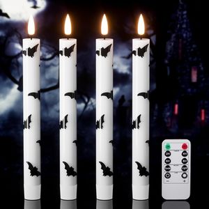 Candele a LED Senza Fiamma con Telecomando e Timer per Decorazioni di Halloween - Product Image 1