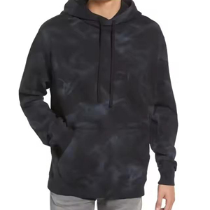 Sudadera con Capucha de Algodón Puro de 380g-450g, Estilo Urbano, Estampado Powder Puff, Tallas Grandes, para Parejas - Product Image 3