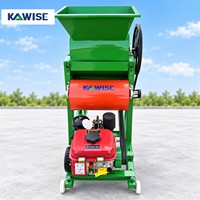 Machine à décortiquer les arachides, équipement de traitement des arachides, décortiqueuse d'arachides pour usage agricole avec options d'alimentation électrique, diesel ou essence