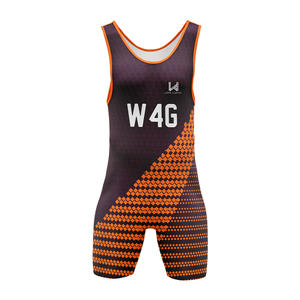 Ropa de Lucha Libre para Hombre, Personalizada con Impresión Digital, Spandex/Poliéster, Transpirable, Ligera, Elástica, de Secado Rápido y Duradera, Estilo Americano - Product Image 4