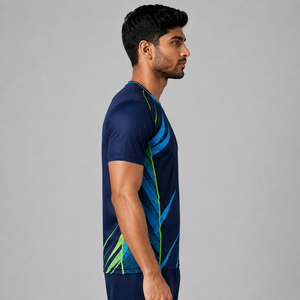 Maillot de volley-ball pour hommes personnalisé de haute qualité en gros, 100 % polyester, séchage rapide, respirant, sur mesure, taille OEM - Product Image 2