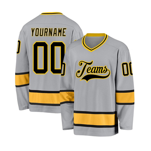 Maillot de hockey homme noir, rouge et blanc pour les Jeux d'hiver 2026 – Impression par transfert thermique de haute qualité – Vente chaude 2026 - Product Image 4
