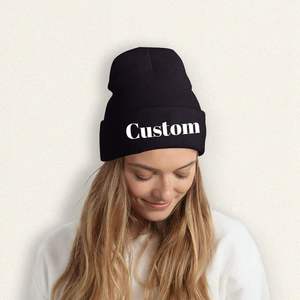 Unisex Adjustable Breathable Waterproof Acrylic <b>Beanie</b> <b>Hats</b> for <b>Men</b> and Women Knit Winter by MEHMOOD APPARELS - Product Image 3