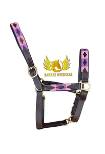 Harnais en cuir pour cheval de polo, boucle en laiton imperméable, quincaillerie robuste et réglable, équipement équestre saisonnier durable, équipement équestre personnalisé - Product Image 4