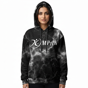 Hoodie unisexe surdimensionné de haute qualité avec impression par sublimation intégrale, conçu pour les vêtements streetwear et les marques lifestyle - Product Image 1