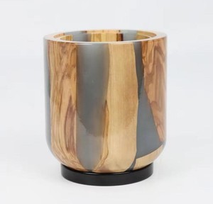 Elegant Style Wooden Bakhoor And Mubakhar Burner With Resin Inlay Aromatic <b>Diffuser</b> All-Season Use fragrance At Best Price - Product Image 4