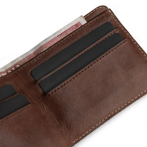 Fabricant en gros de portefeuilles en cuir de vache véritable, élégants et personnalisés, porte-cartes, porte-monnaie, portefeuilles en cuir faits à la main, nouveau style - Product Image 4