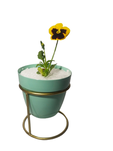 Support de plante en métal réglable de style moderne du milieu du siècle, élégant porte-plante d'intérieur pour la décoration de la maison - Product Image 4