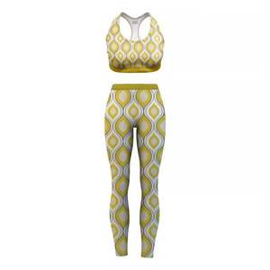 Conjunto de Yoga para Mujer en Oferta, Conjunto de Yoga a Bajo Precio, Ropa Deportiva para Gimnasio, Servicio OEM, Conjunto de Yoga para Mujer - Product Image 5