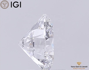 Diamant rond de 1,50 carat, de couleur D, de clarté VVS1, cultivé en laboratoire CVD, certifié IGI, 7,32 mm, pour la création de bagues de mariage personnalisées - Product Image 3