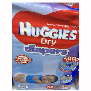 Couches pour bébé Huggies Little Snugglers, 92 unités (22-37 lbs), taille 5, prêtes à être expédiées - Product Image 5