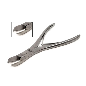 Best Quality Double Action <b>Bone</b> Cutter 7.25" Scissor Curve Veterinary Orthopedic Made With Stainless Steel - Product Image 1