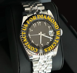 Reloj de Pulsera de Moda 2026 de Buena Calidad, Estilo Simple, Esfera Redonda con Números Arábigos, Acero Inoxidable, Grosor de 12 mm, Reloj Personalizado - Product Image 1