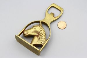 Brass Finish Bottle Opener Metal Manual Cap opener <b>Bar</b> Tool for <b>Home</b> Kitchen - Product Image 6