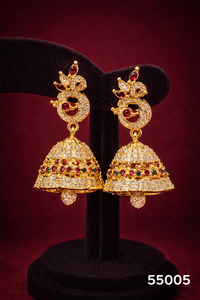 Luxury Gold Plated Alloy Zircon Trendy <b>Cuff</b> <b>Earrings</b> for Women Elegant Party Statement Jewelry - Product Image 6