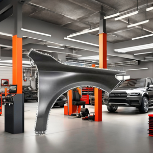 Nouveau garde-boue avant droit d'origine OEM en aluminium CLA250 pour Mercedes-Benz Classe CLA W117 2013-2019, pièce de rechange, numéro de référence - Product Image 1