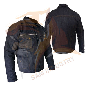 Chaquetas de mezclilla para hombre de primera calidad en venta en línea, chaqueta cortavientos de mezclilla a la moda para hombre - Product Image 3