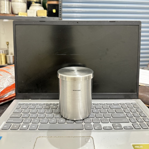 13.5 OZ Stainless Steel <b>Empty</b> Wholesale Christmas Candle <b>Jar</b> Lid Brushed Finish Handmade Custom Logo Home Decor Luxury Candle - Product Image 1