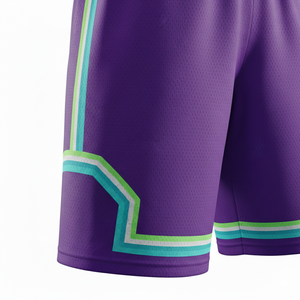 Ensemble de maillots de basket-ball violets personnalisés, sans manches, anti-humidité, unisexe, pour adultes, nom de l'équipe, impression sublimée 37, toutes saisons - Product Image 4