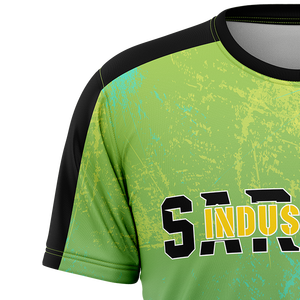 Camiseta Deportiva Personalizada de Poliéster Ecológica de Secado Rápido para Hombre, Ajuste Regular, Compresión Elástica, para Gimnasio y Fitness - Product Image 3