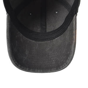 Gorra de Béisbol de 5 Paneles de la Mejor Calidad para Hombre, Diseño Bordado, Negra, de Algodón Liso, Estilo Formal, Tejido Impermeable, Deportiva - Product Image 6