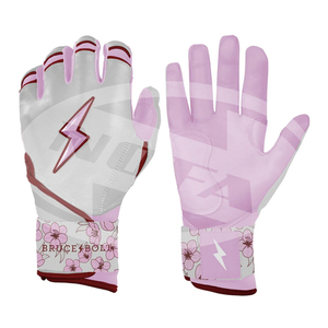 Guantes de Béisbol de Cuero Acolchado Antideslizantes y Ambidiestros de Nofa Industries para Adultos, Profesionales, Hombres y Mujeres, con Cierre de Hebilla Personalizado - Product Image 4